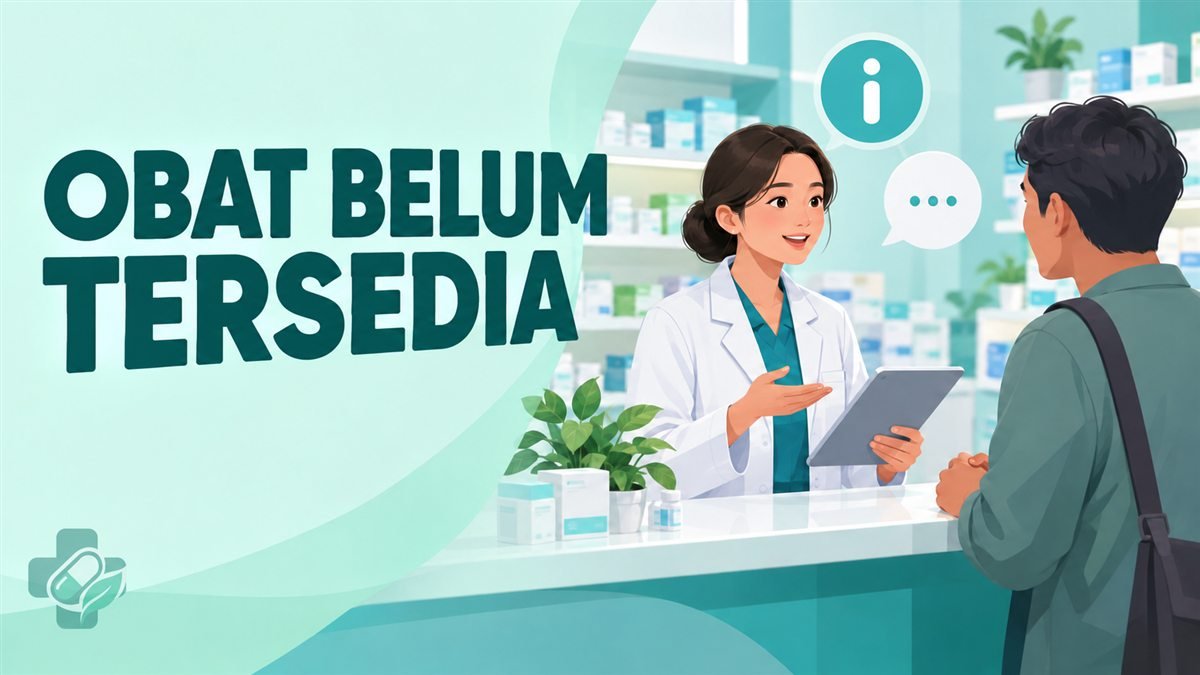 Ilustrasi konsultasi informasi saat obat PRB belum tersedia